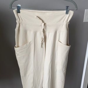 Brand new cream joggers
